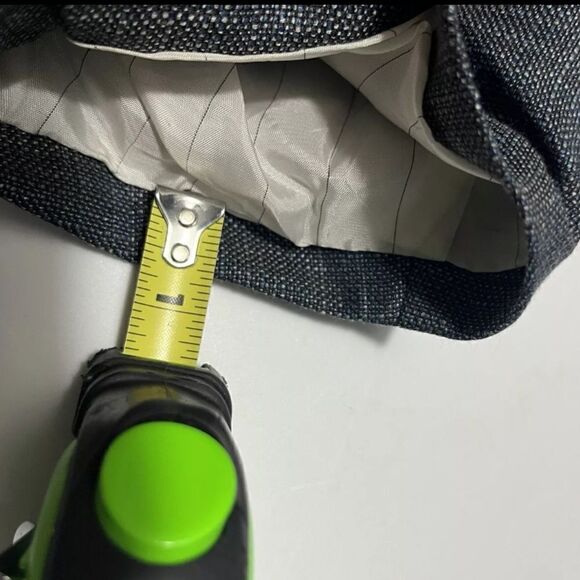 Canali Jacket Size 44L Mens Blue Wool Silk Linen 13290 Two Button Blazer Italy - Picture 13 of 13